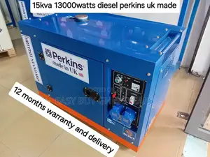 Uk Standard Perkins Silent 15kva 13000watts Genset Reliable