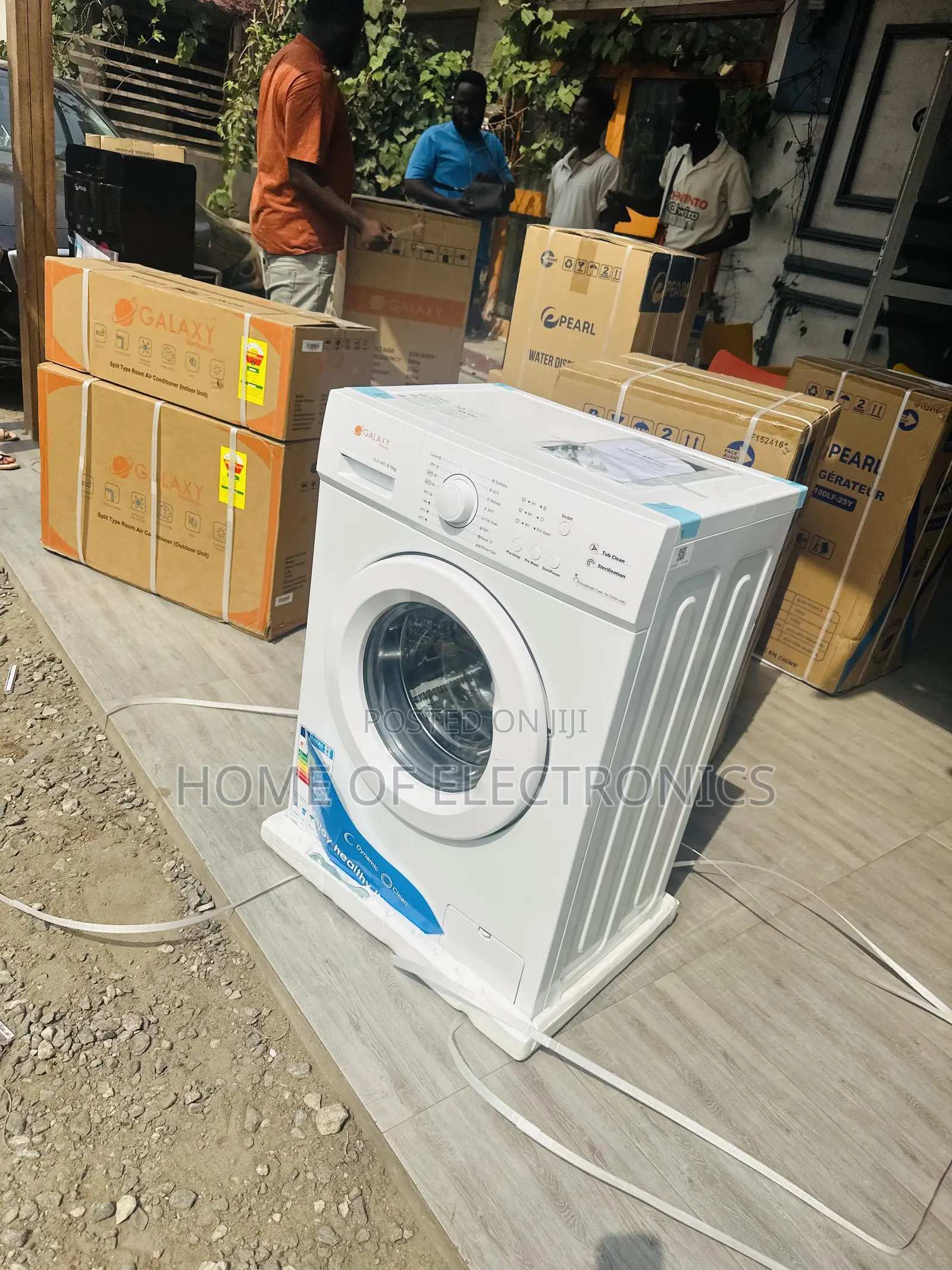 Enjoy Fast Washing With Galaxy 6kg Full Auto Washing Machine