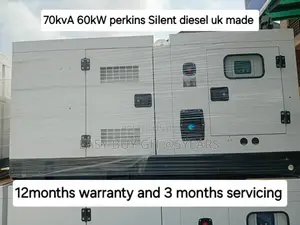 Useful 70kva Perkins Diesel Silent 60000watt Generator 70kva