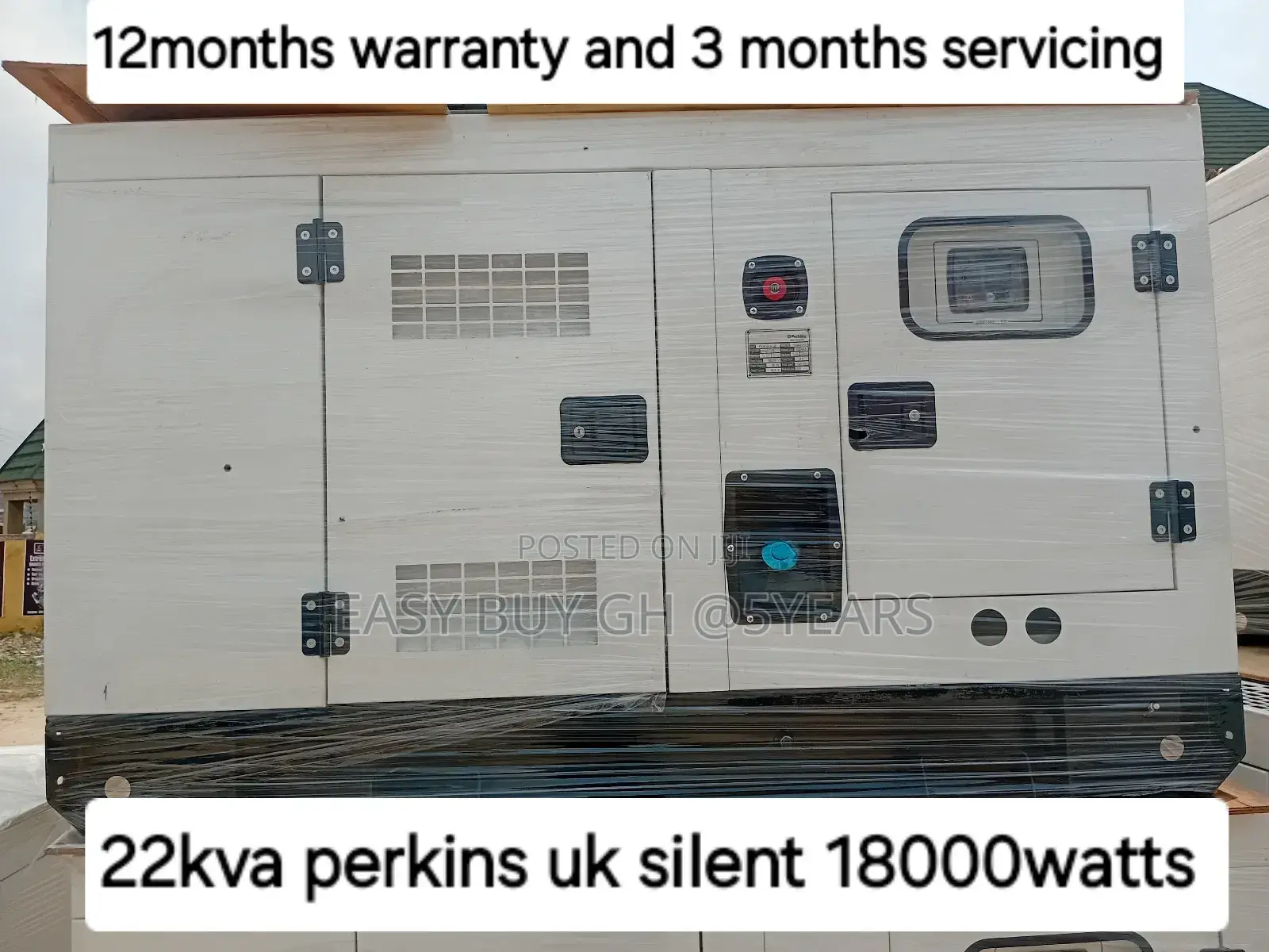 High Standard Perkins 22kva Silent 18000watt Generator 22kva