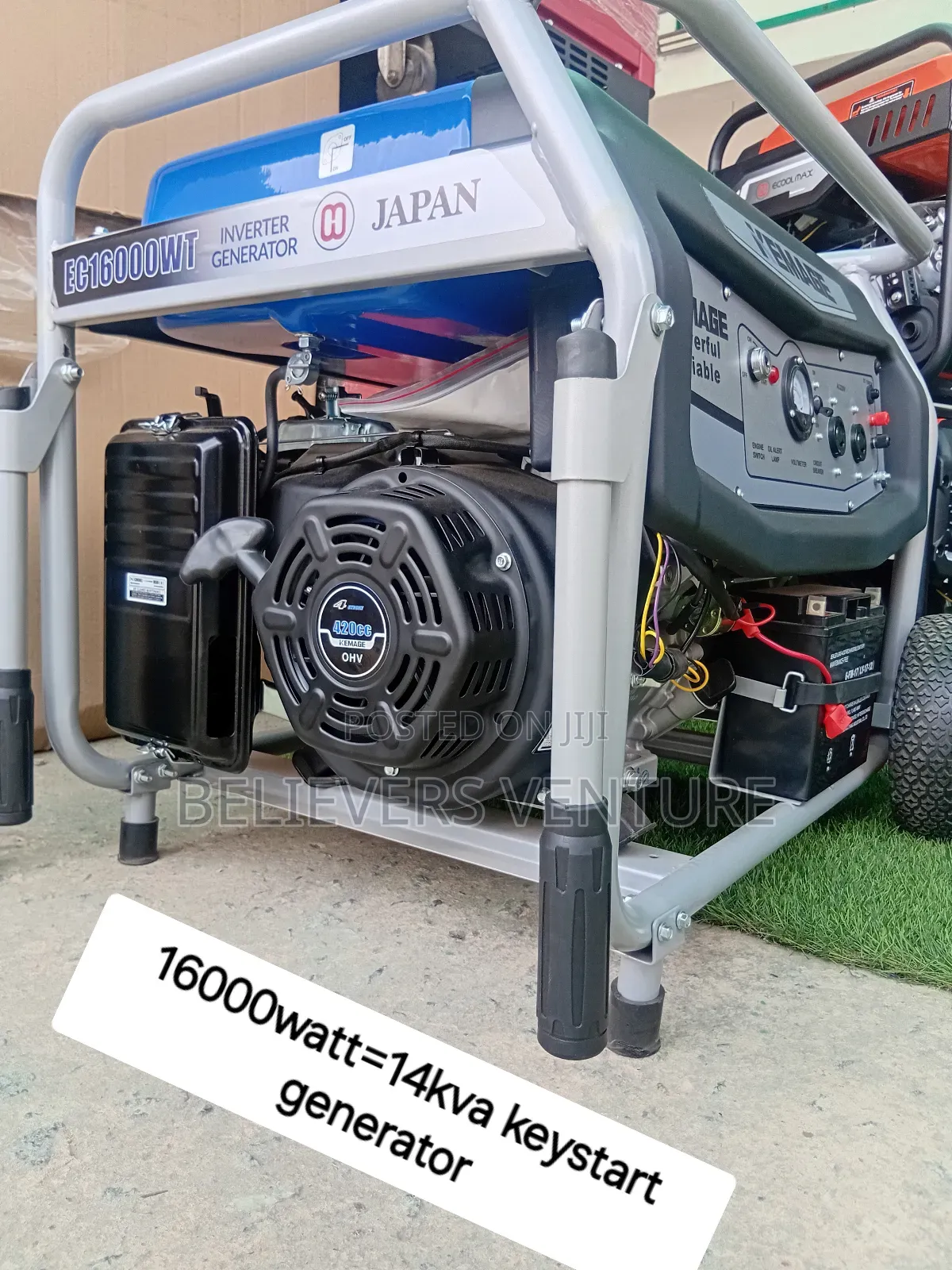 100%Copper Kemage Generator 16500watt