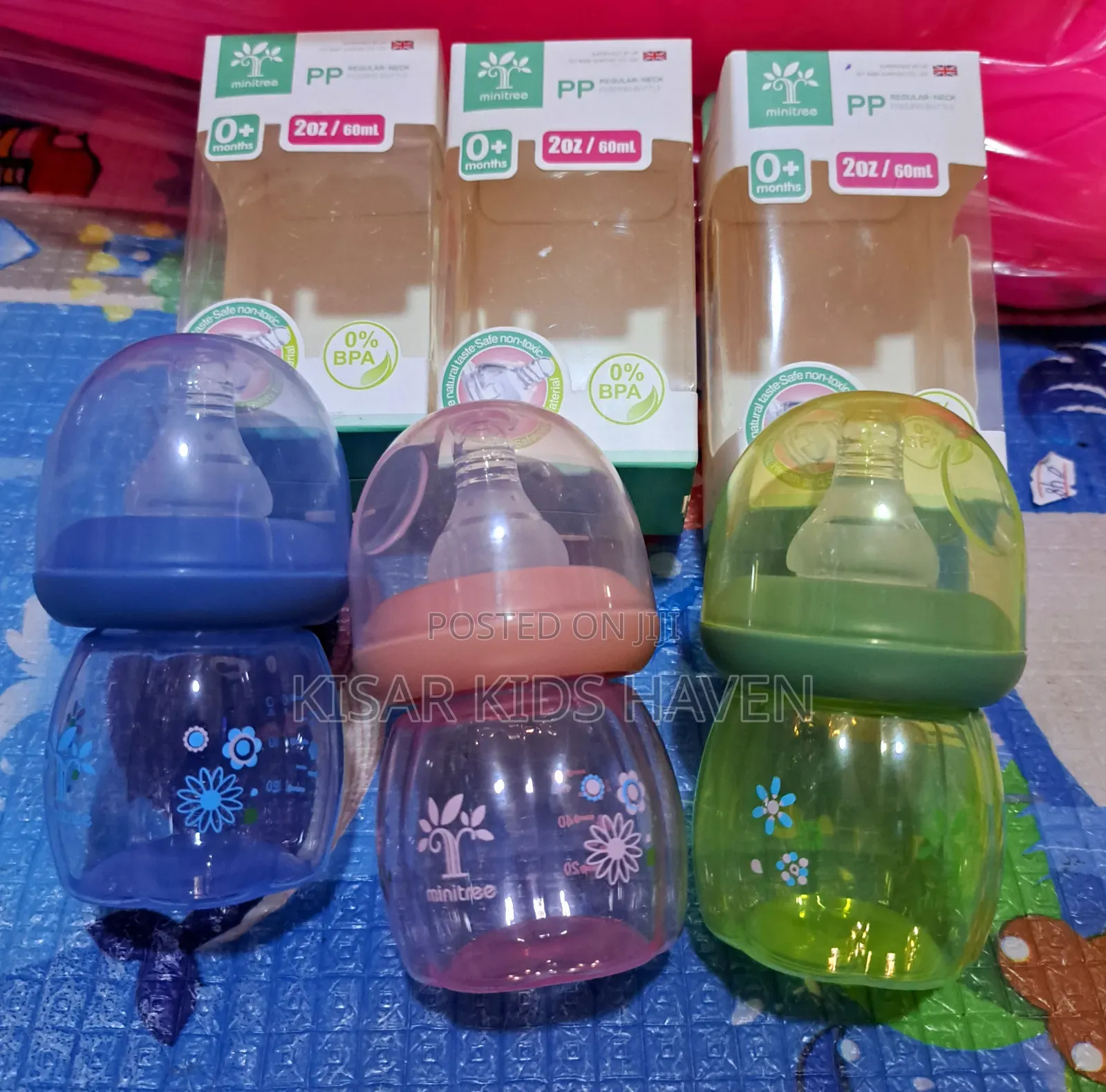 Minitree Feeding Bottle 60ml
