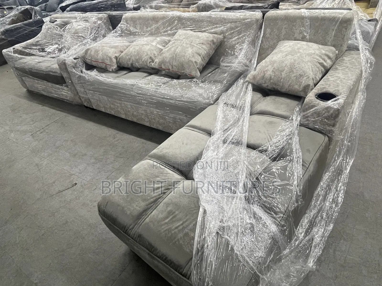 Sofa L Shape With 2in1