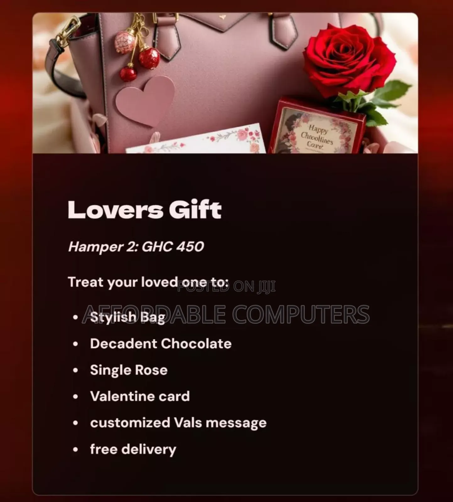 Hamper for Valentine's Day
