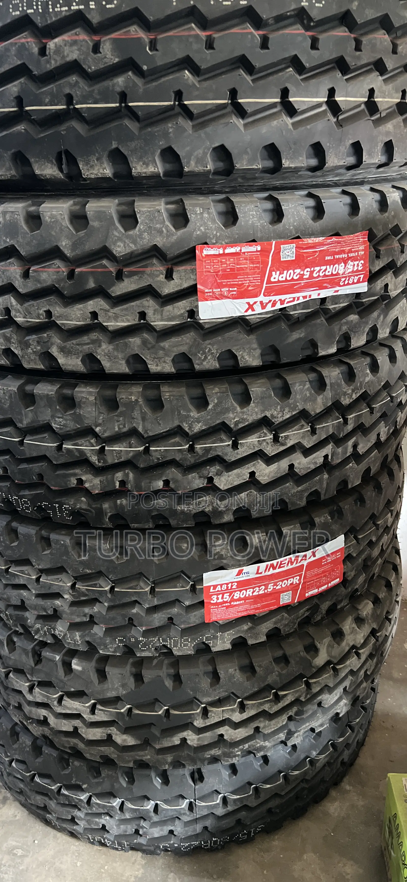 315/80r22.5-20pr All Steel Radial Linemax