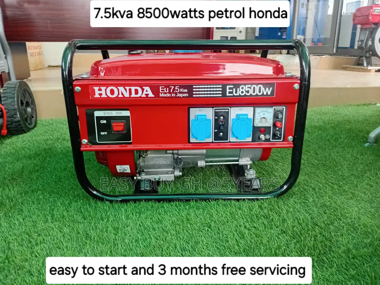 Simple Honda Petrol Generator 7.5kva 8500watts Gen 7.5kva