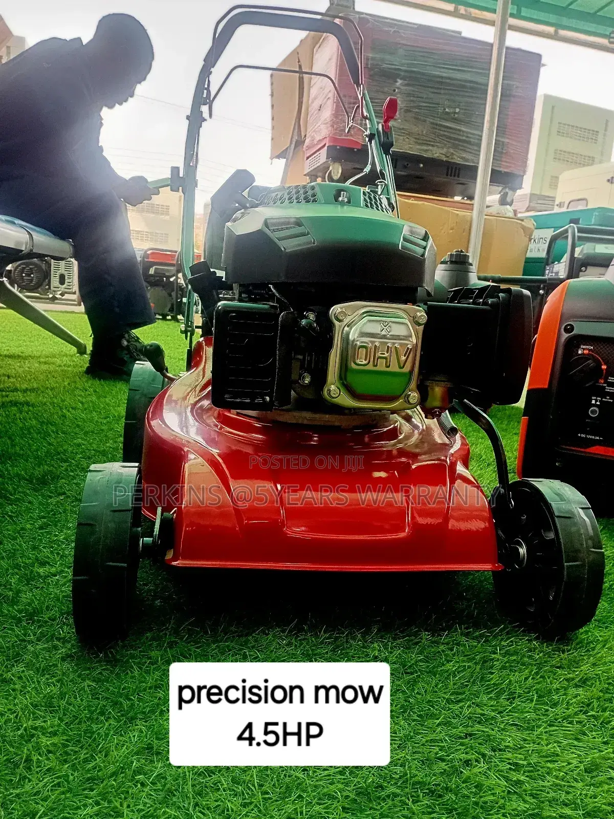 Precision Mow 4.5HP Gasoline Ecoolmax Pertrol Mower Japan Mo