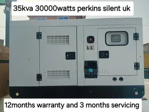 Leading Brand Perkins 35kva 30000watts Silent Diesel Genset