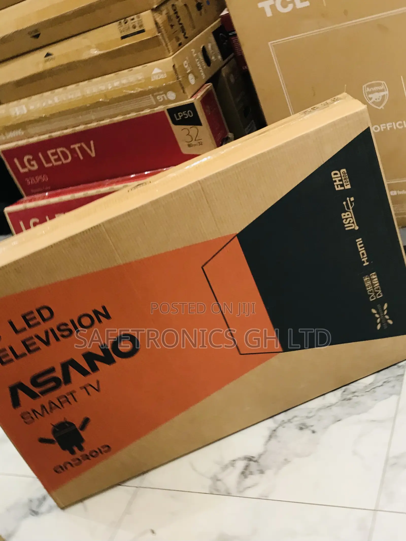 HDMI Dynamic Asano 43 Inch Smartscreen Led Android Tv