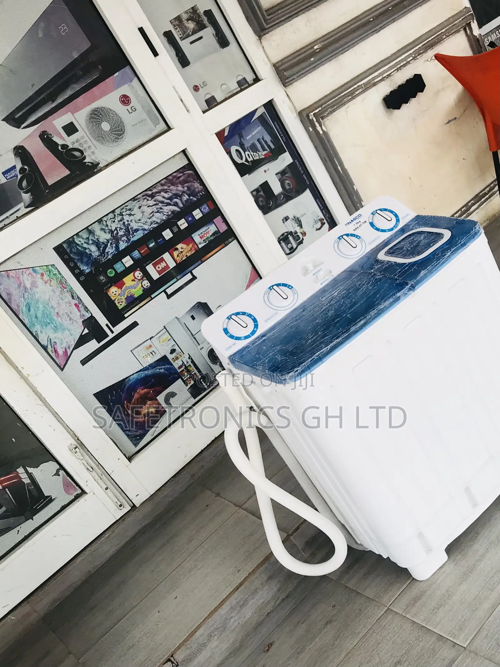 Nasco Semiauto Twintub Topload Authentic Washingmachine