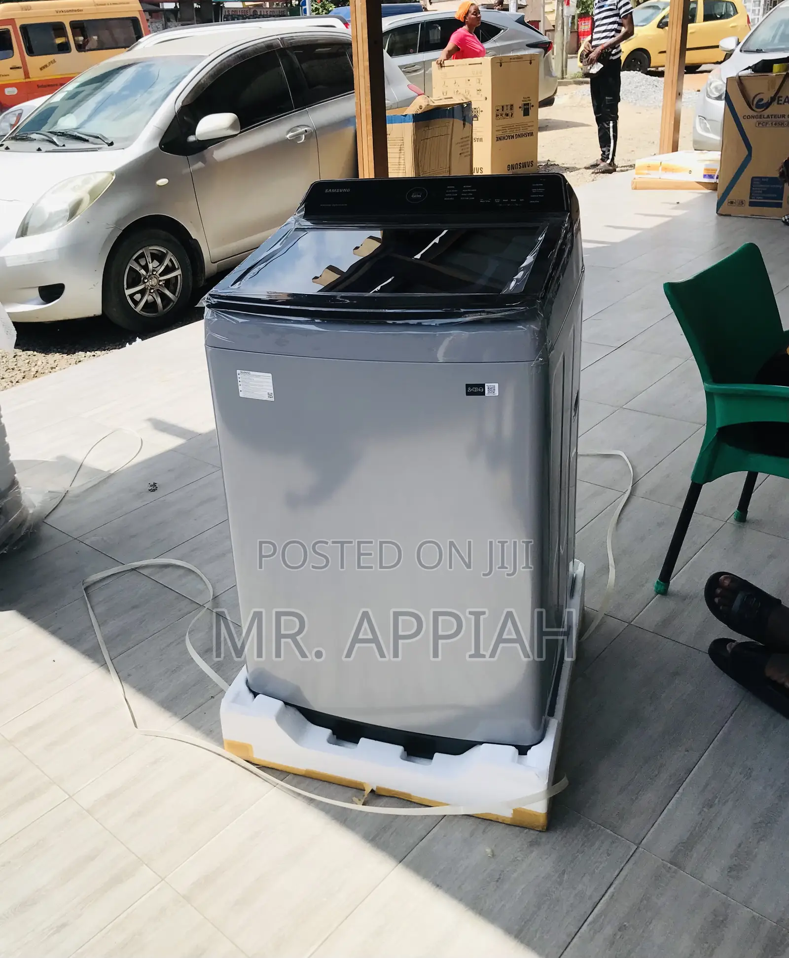 Sealed in Box Samsung 13kg Fully Auto Washing Machine,Gray