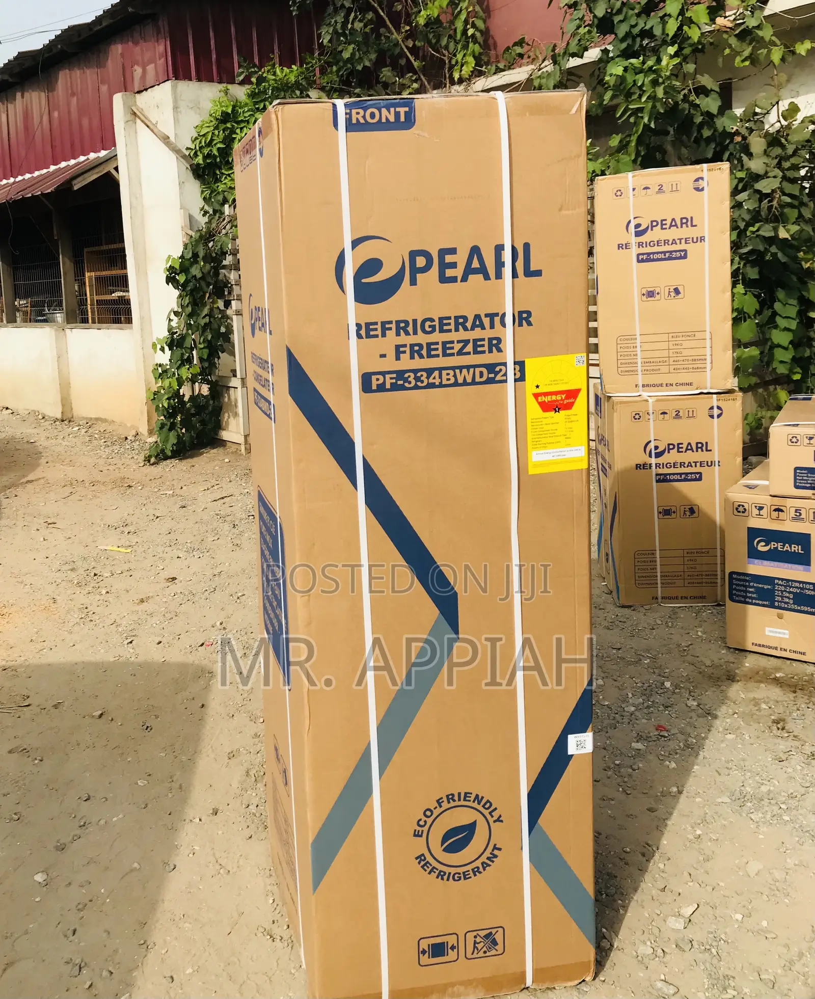 Purchase Unique Pearl Pf-334bwd 2 Door Fridge(Silver).