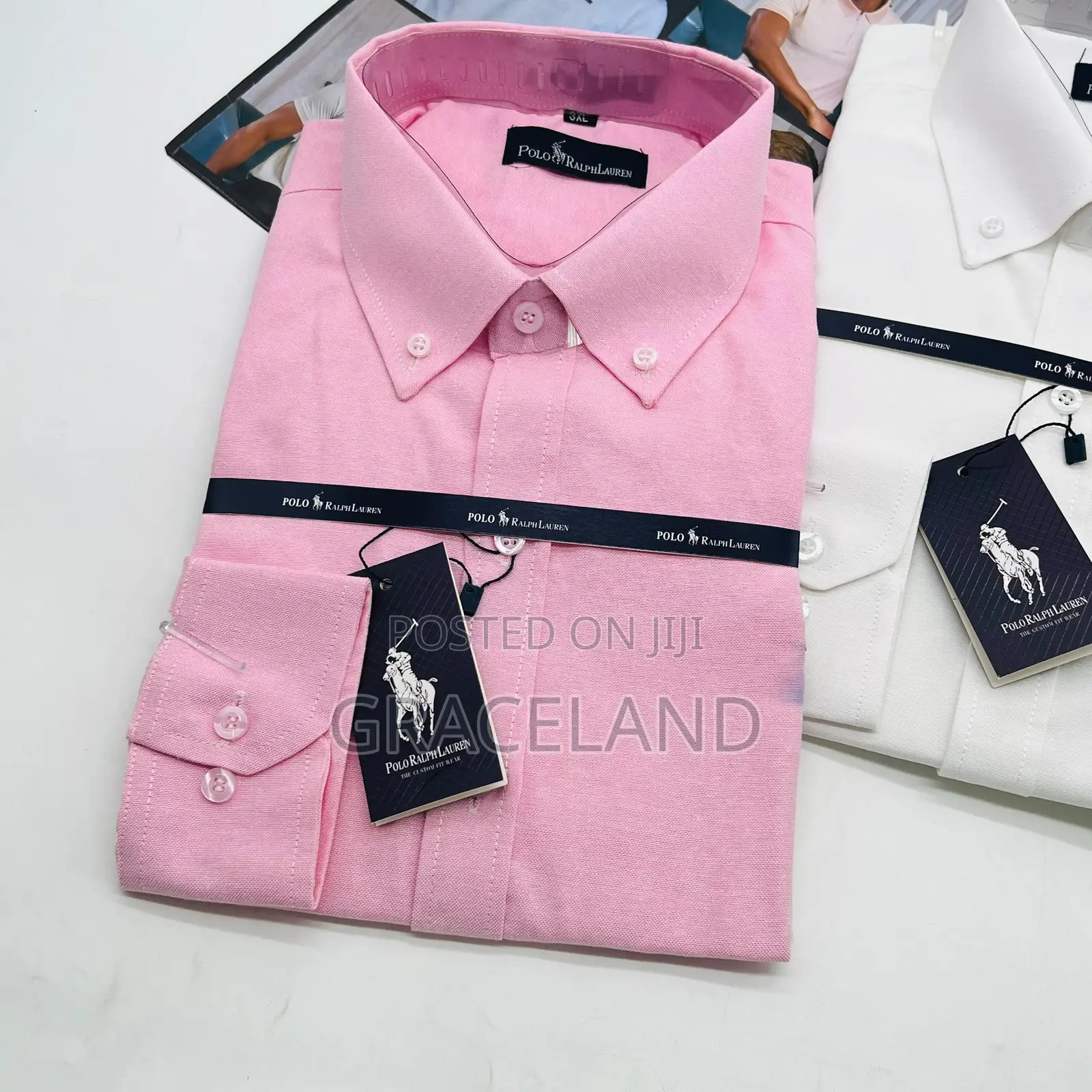 Original Oxford Polo Shirt Long Sleeve for Men Available
