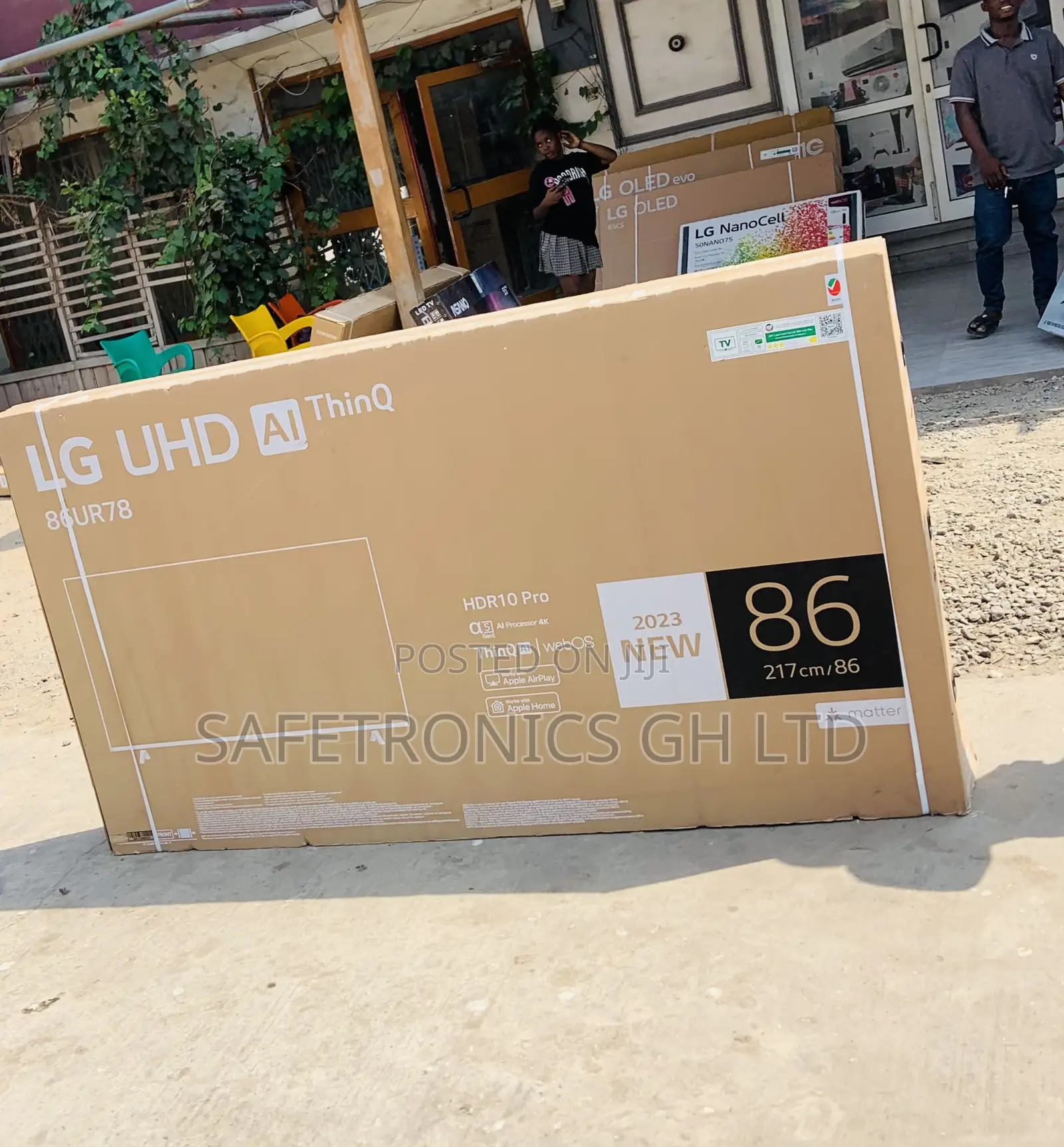 Crystal Android Lg Smartscreen 86 Inch Uhd Uq90 Tv
