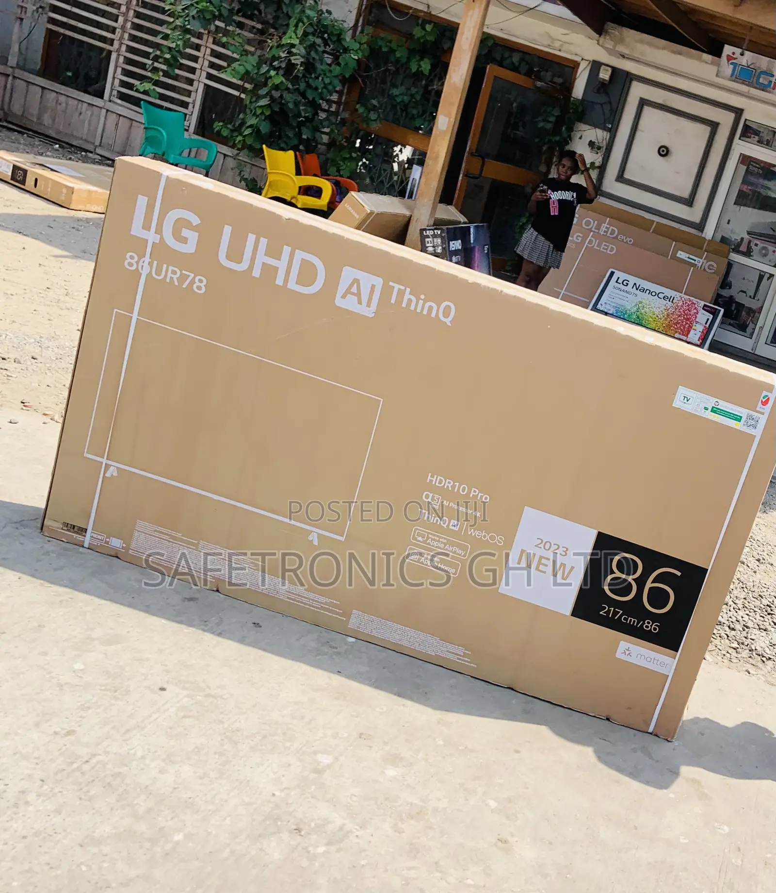 Original Lg 86 Inch Smartscreen Led Uq90 Tv