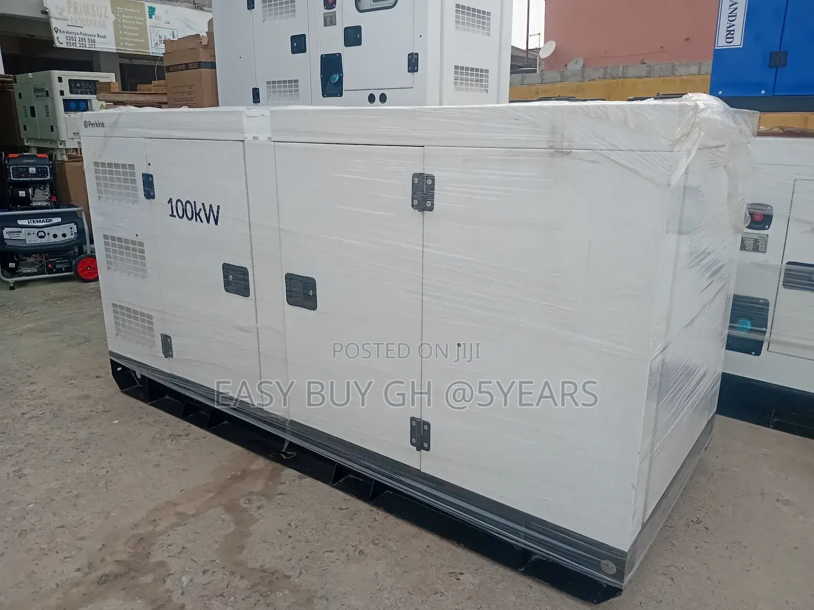 Top Shelf 100kw Silent Diesel Perkins Generator Ukmade 100kw
