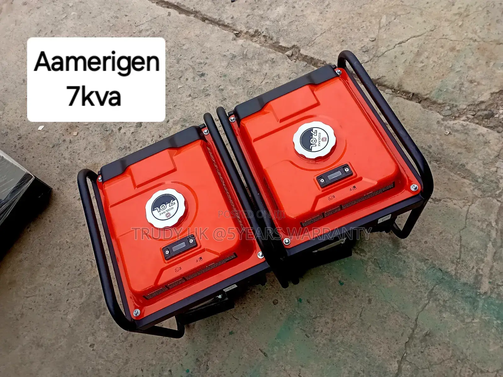 Amerigen 7kva Ecoolmax 8000wats Pertrol Generator USA Model