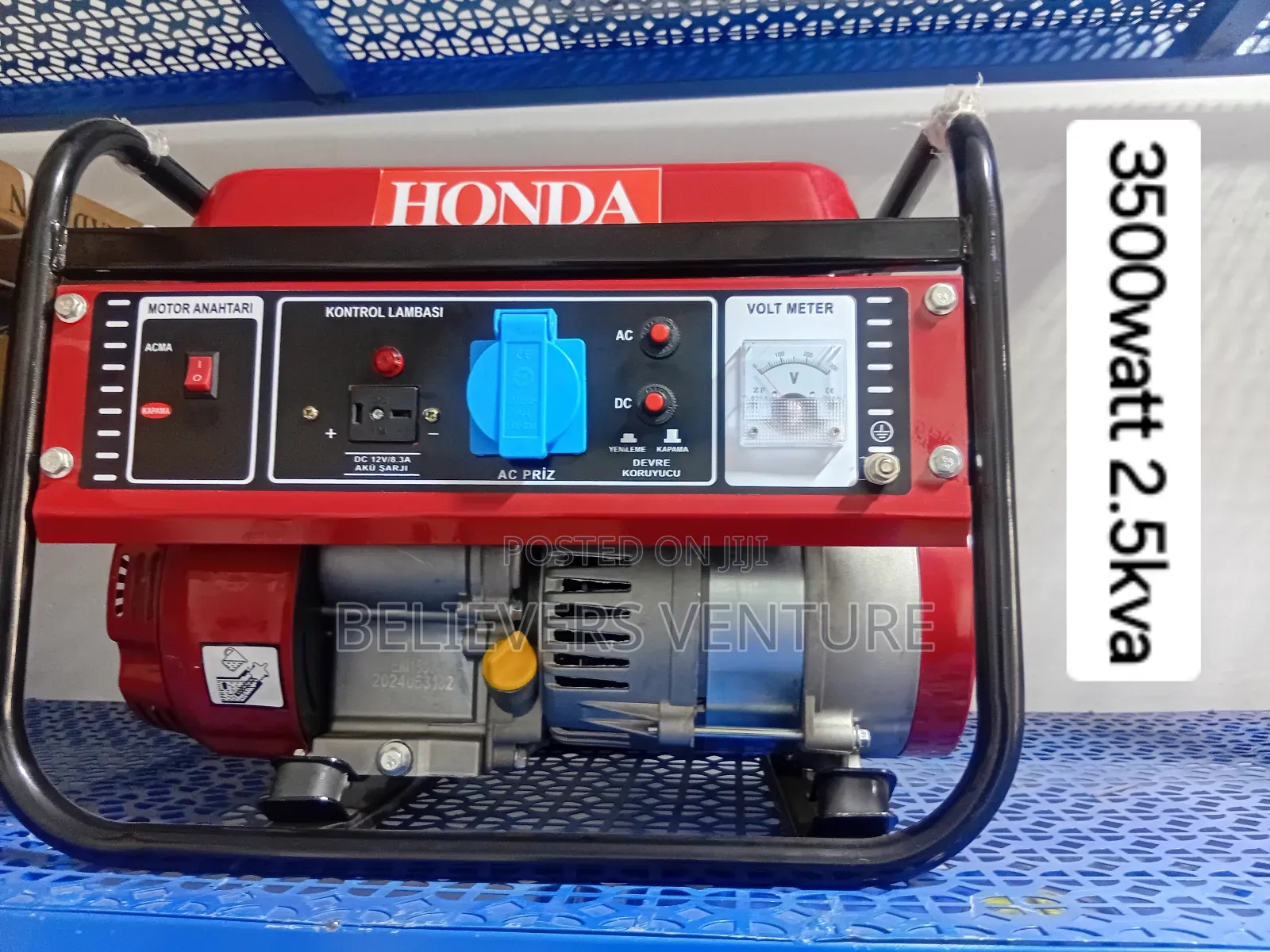 Super Efficient 3500watt Pull Start Generator
