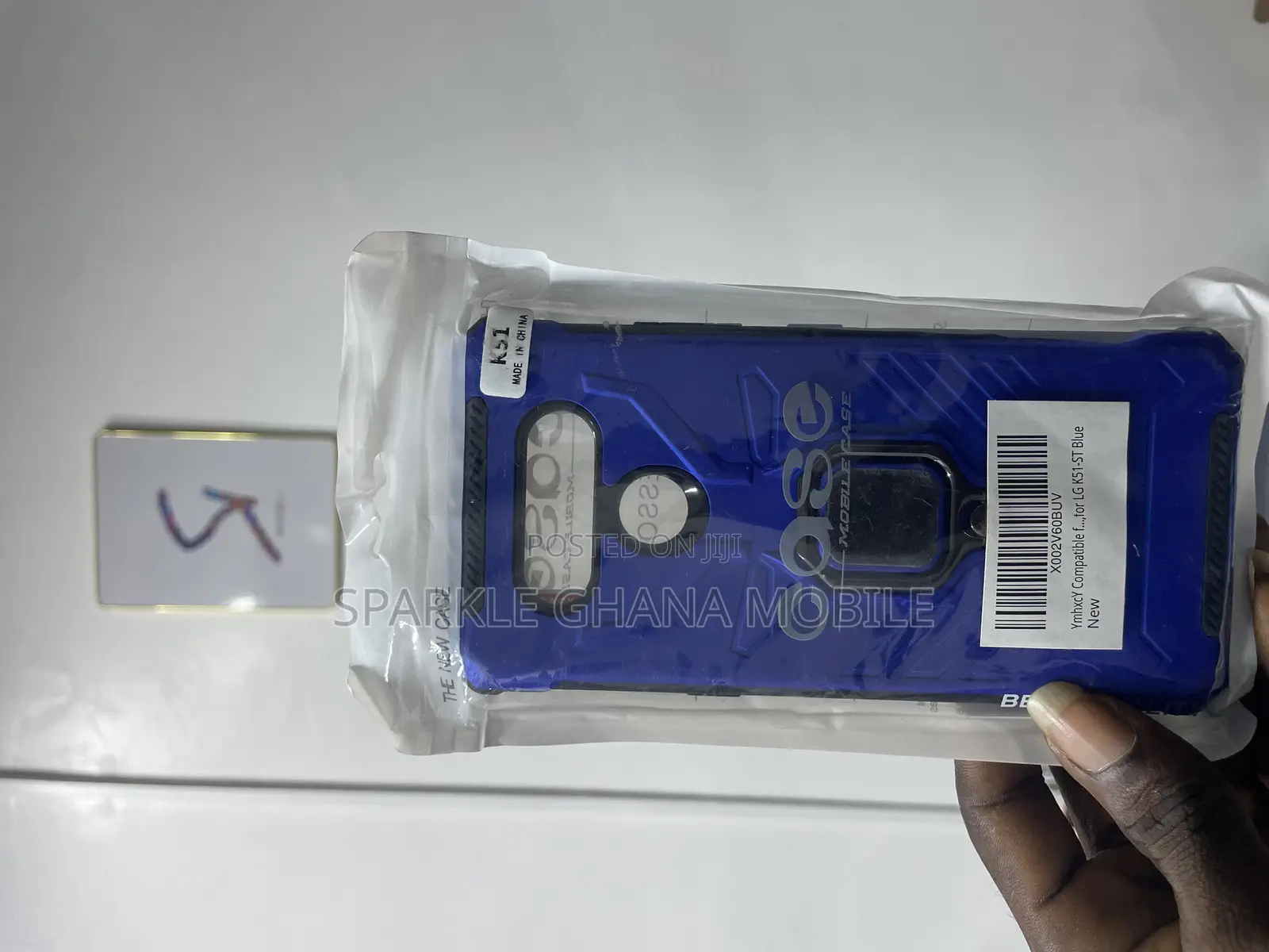 Lg Blue Protective Cover With Screen Protector