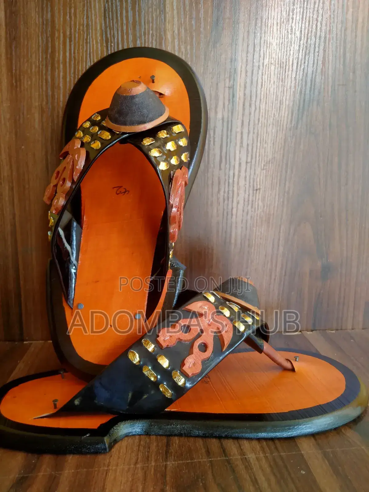 Adom Ahenema Traditional Slippers
