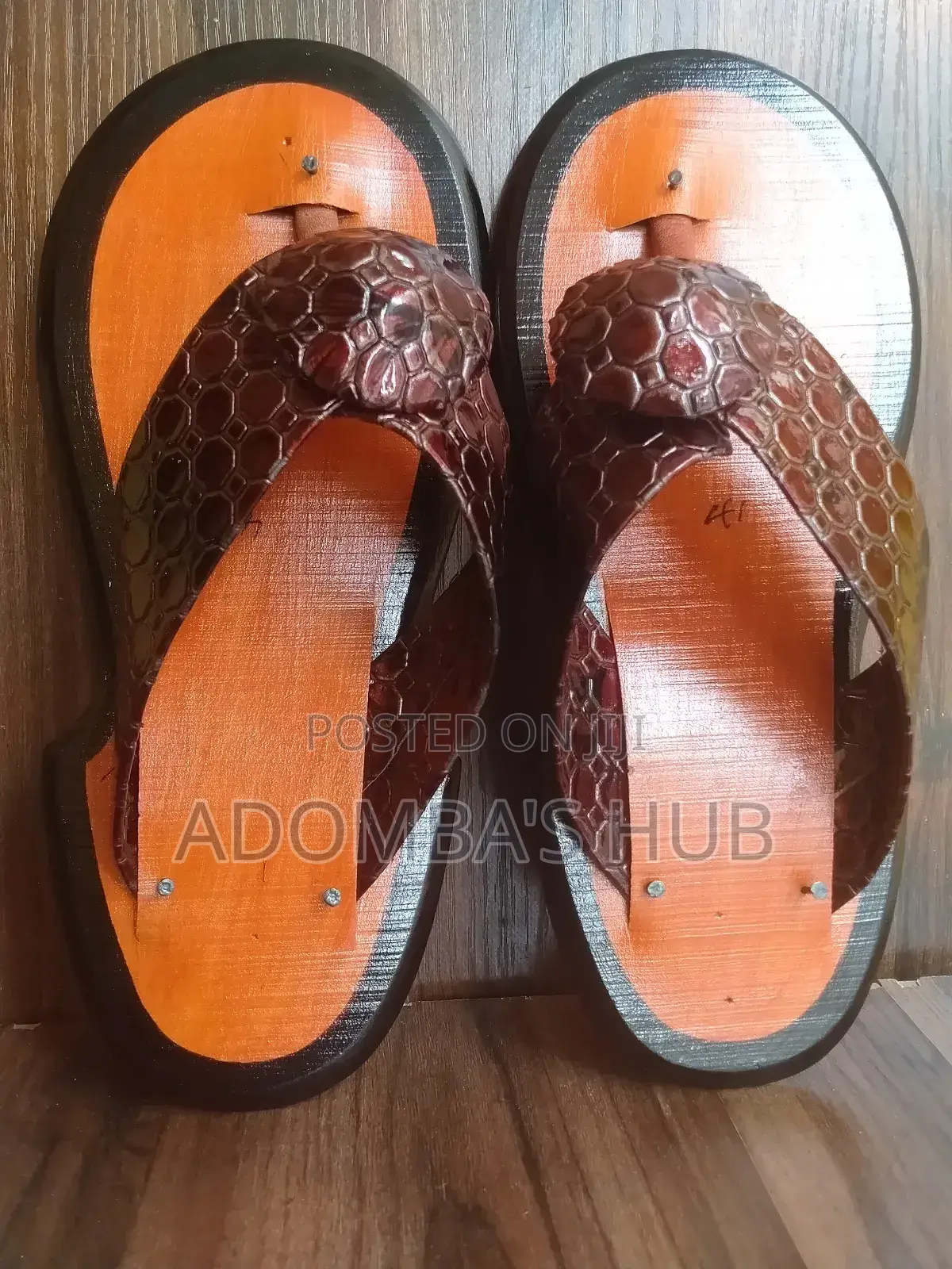Adom Ahenema Traditional Slippers