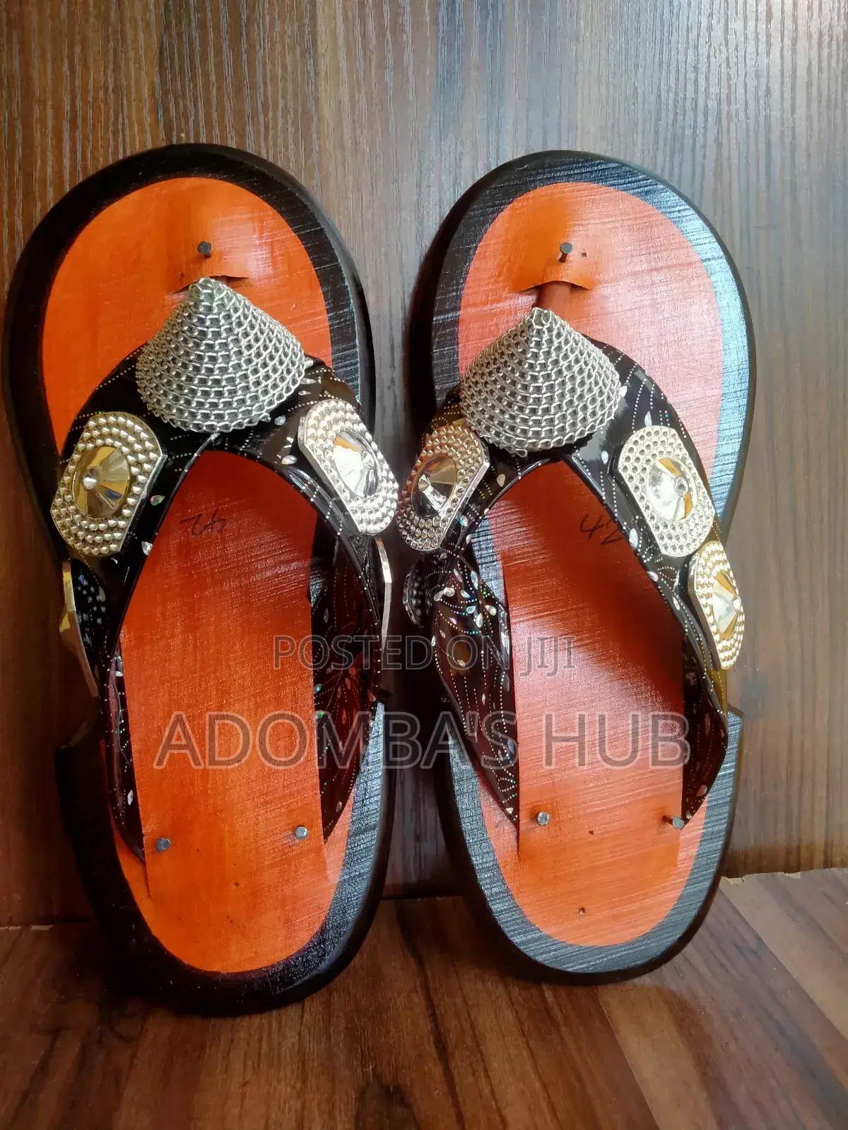Adom Ahenema Traditional Slippers