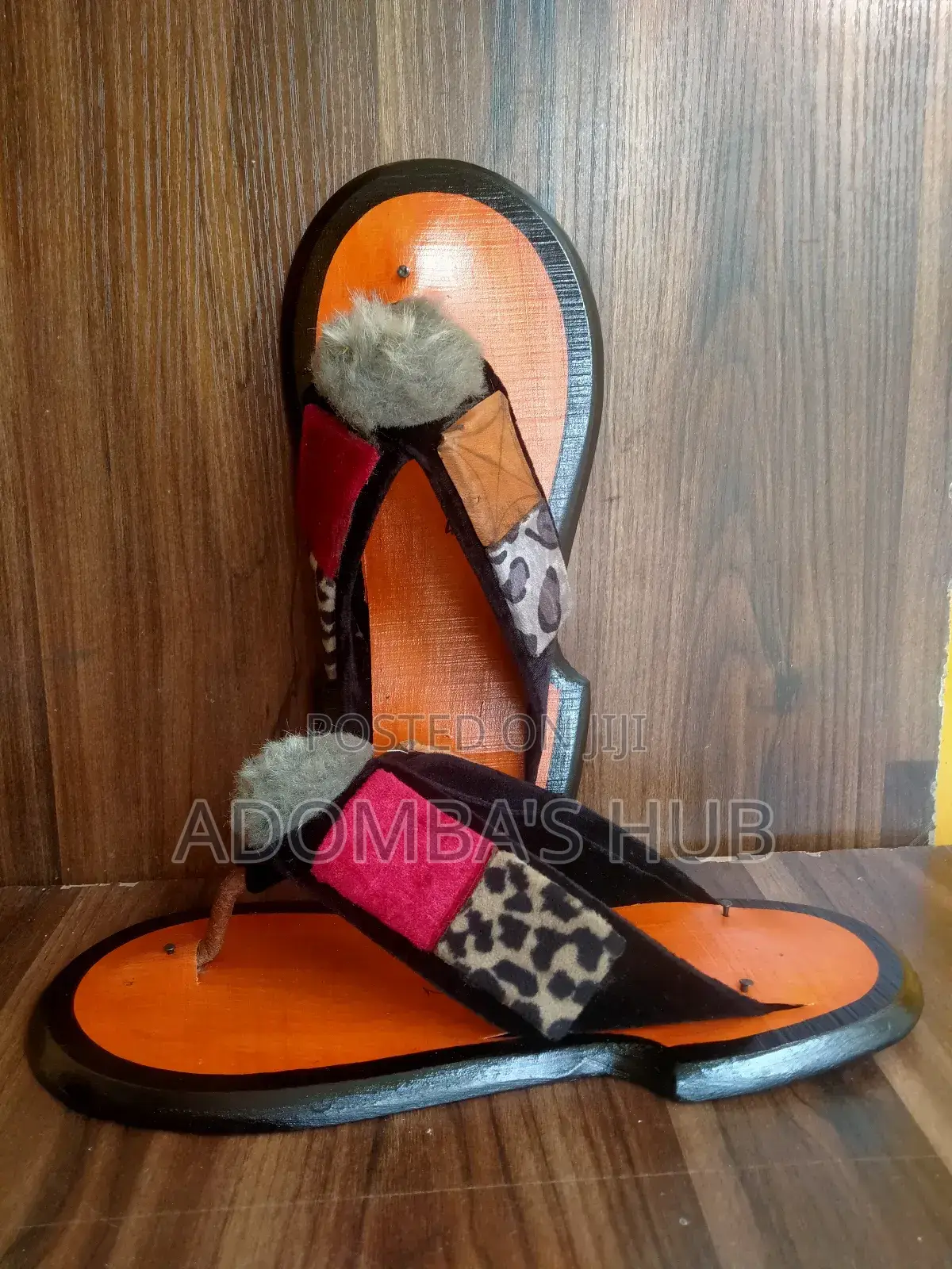 Adom Ahenema Traditional Slippers