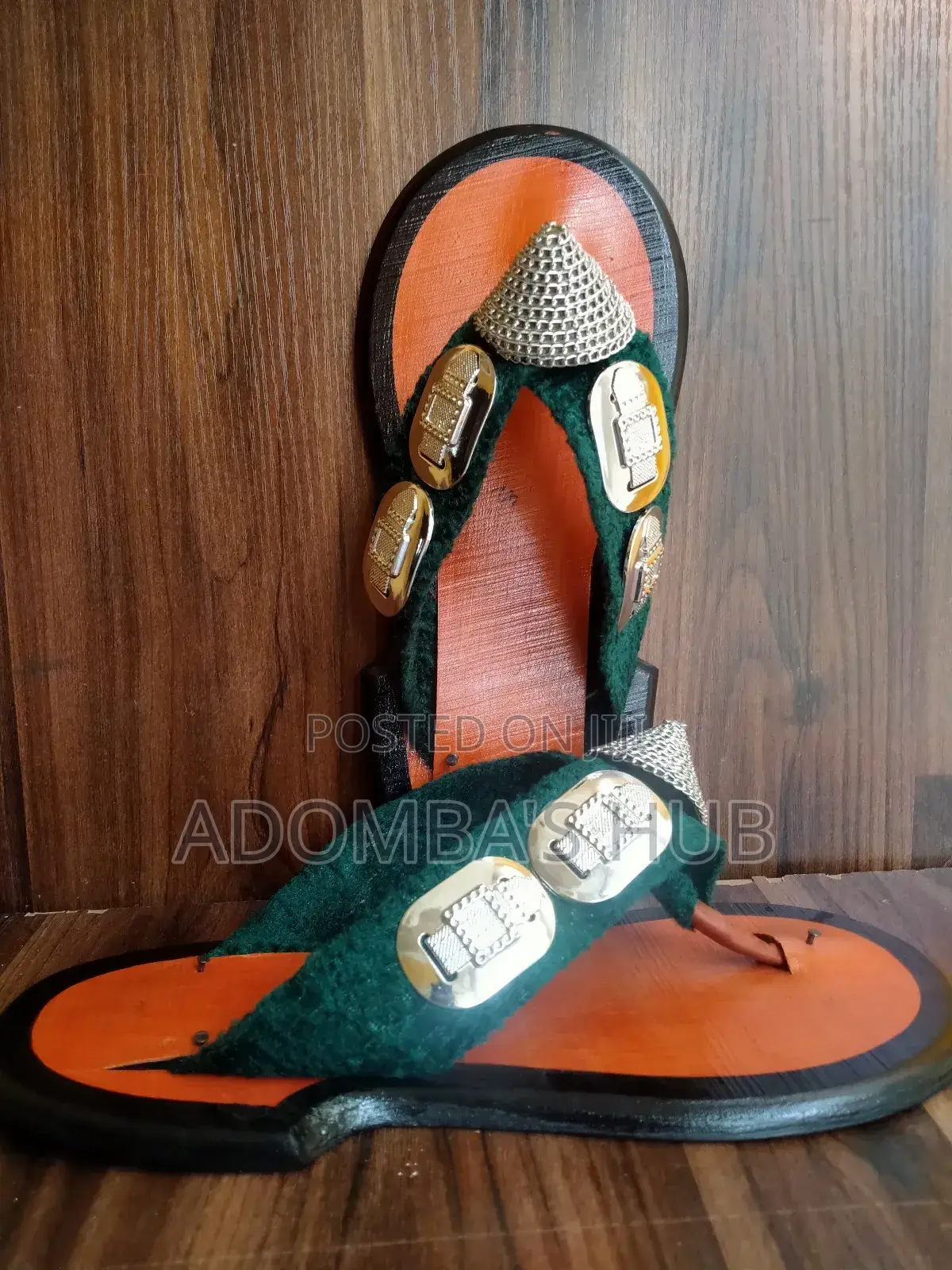 Adom Ahenema Traditional Slippers