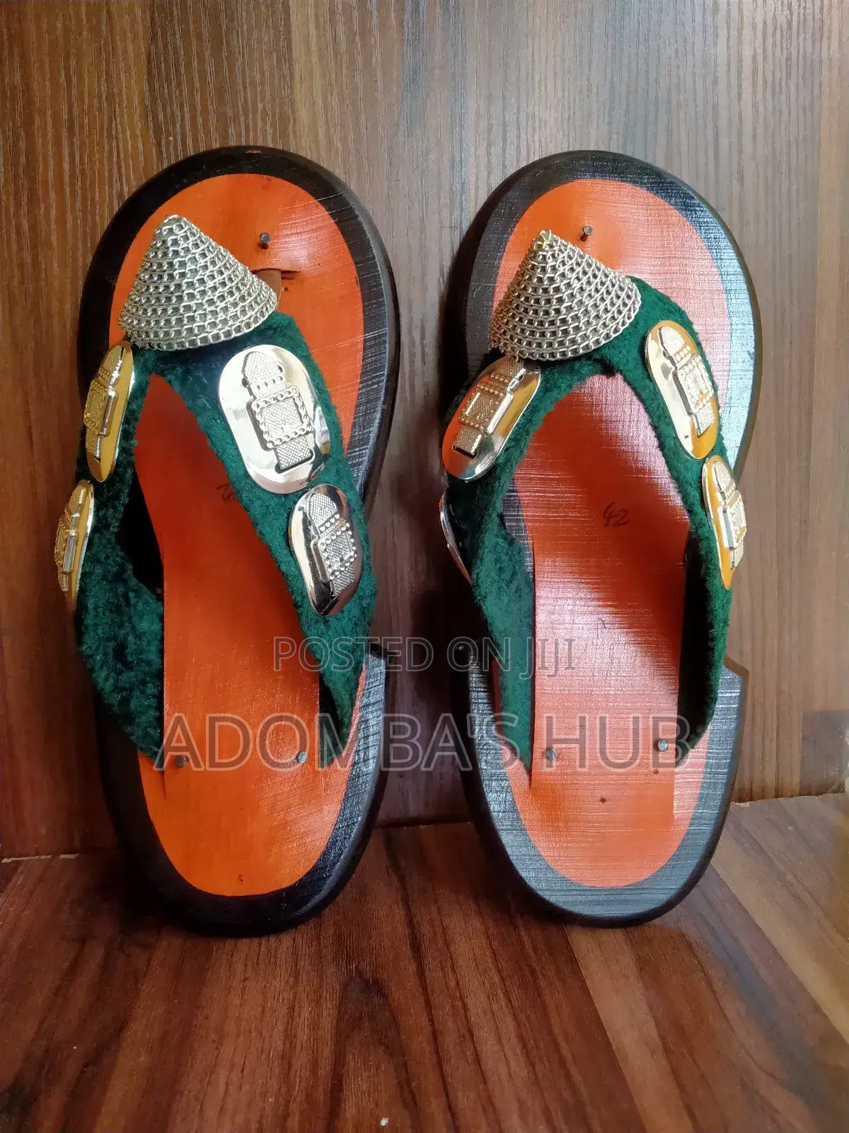 Adom Ahenema Traditional Slippers