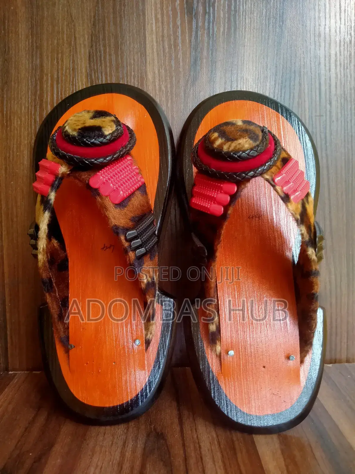 Adom Ahenema Traditional Slippers