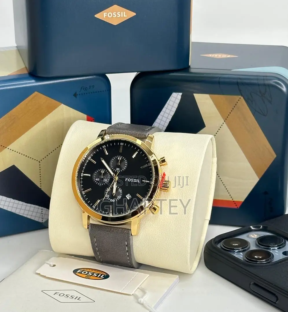 Fossil Luxury Fashion Leather Strap Watch