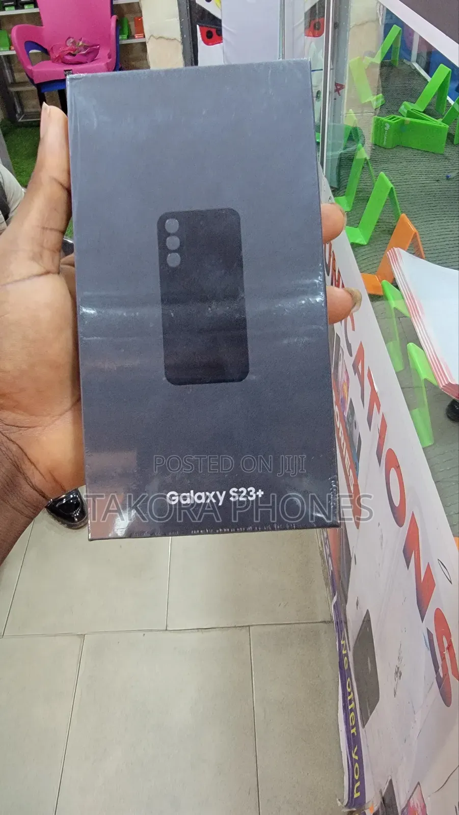 New Samsung Galaxy S23+ 256 GB Black