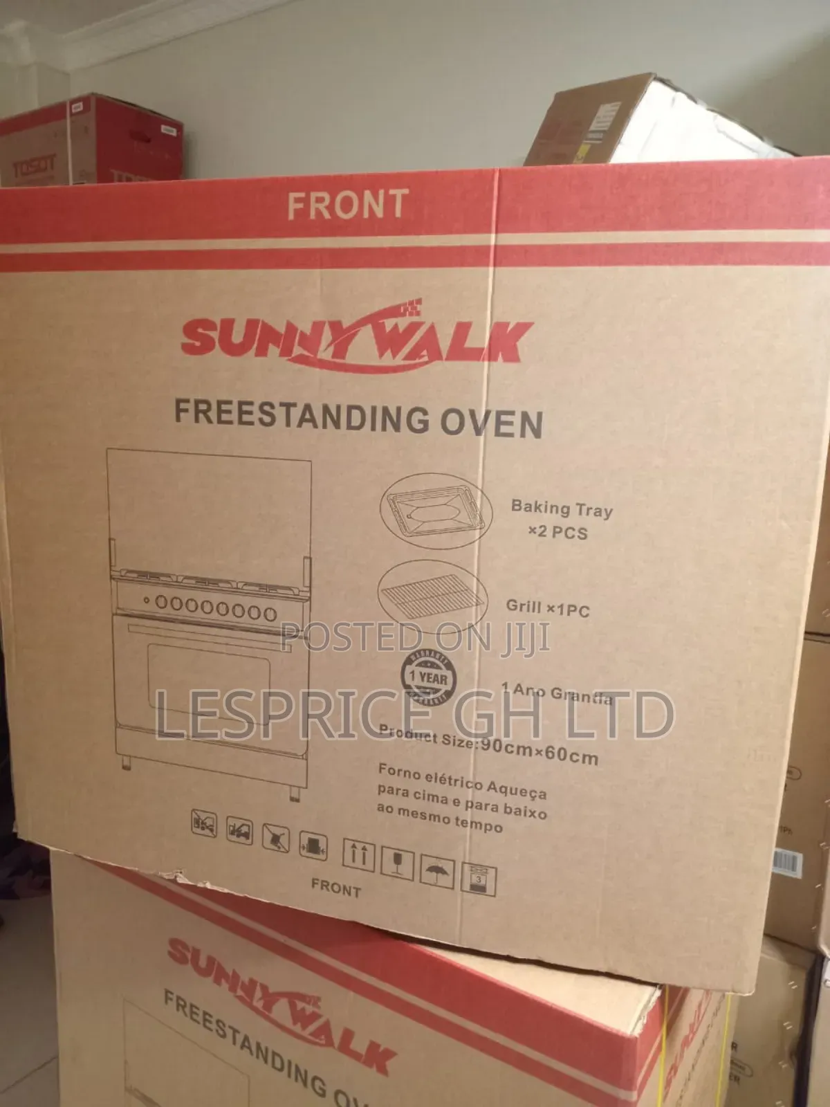 Oven Grill: Sunny Walk 5 Burner Gas Cooker!