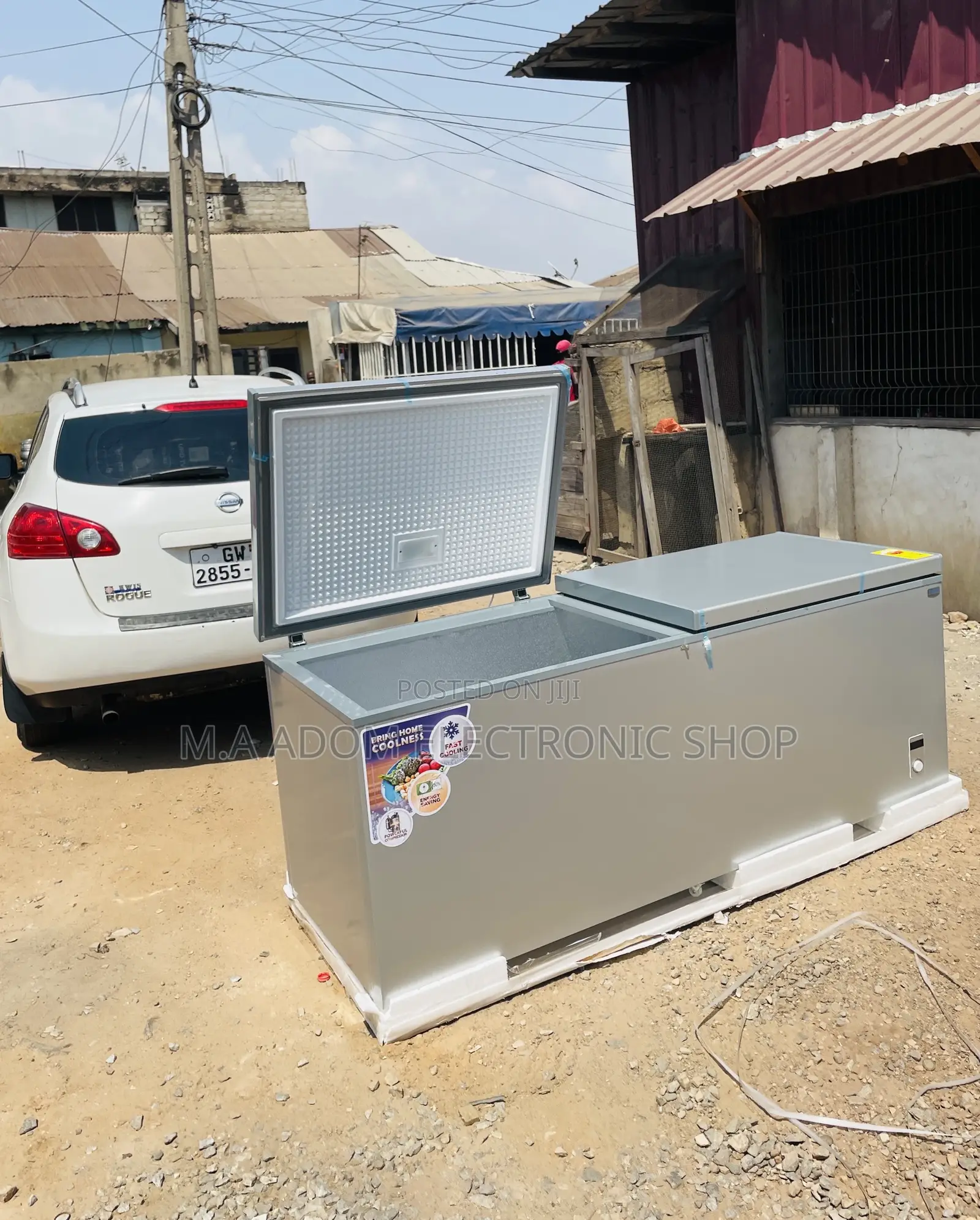 Buy Unique Nasco Nas 1200FL -DD Freezer(Gray) 