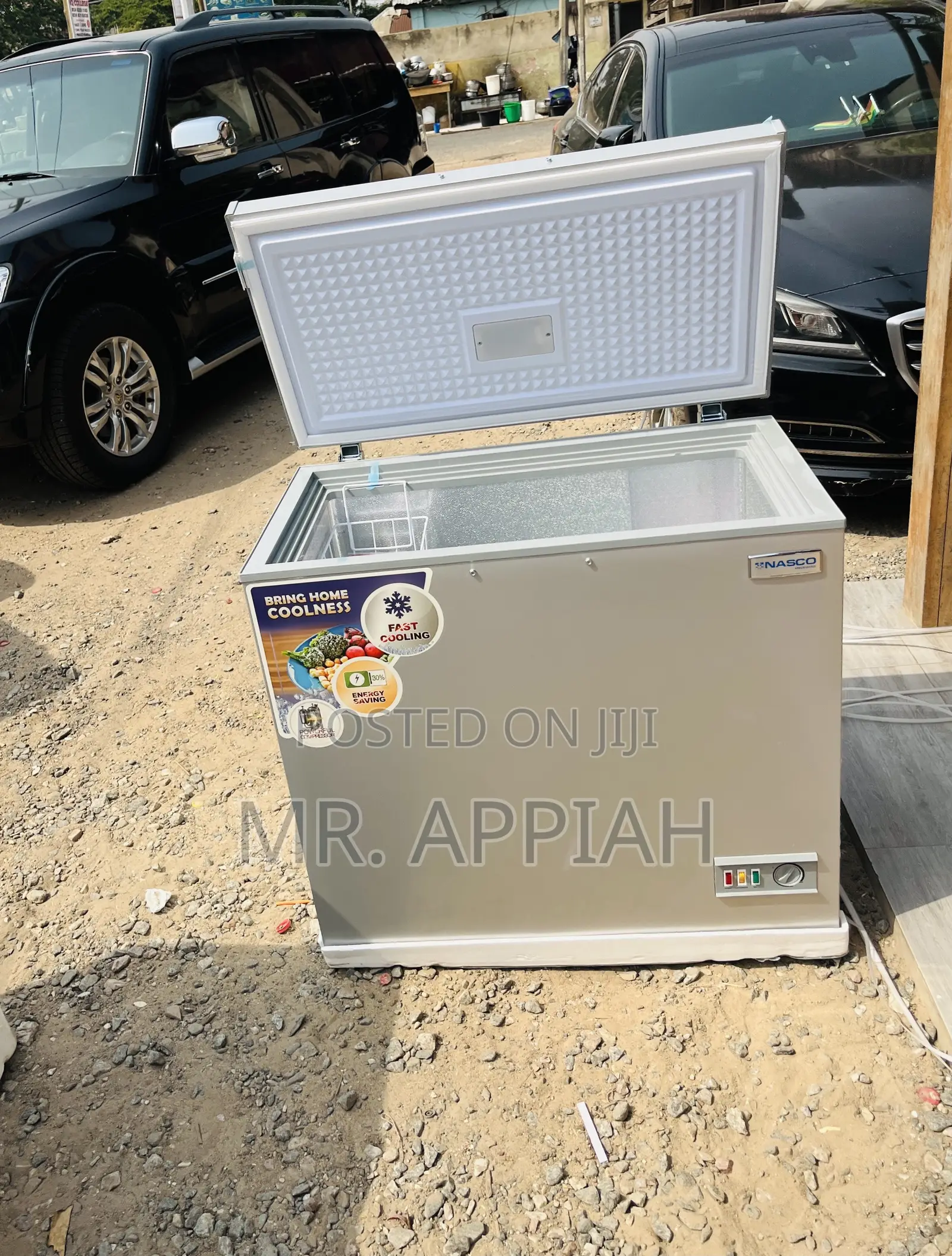New Nasco Nas250fl Single Door Electric Freezer(200l)