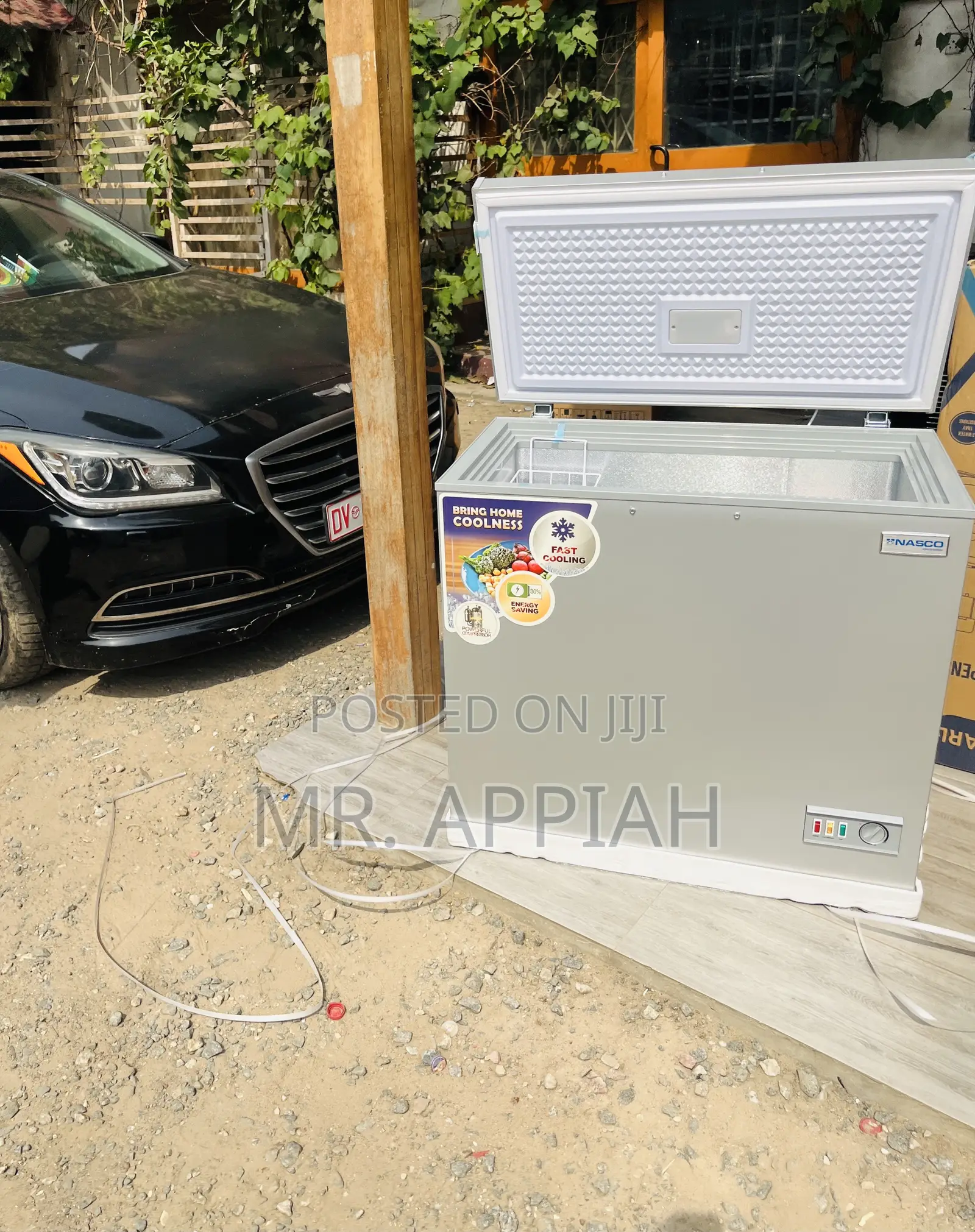 Super Cooling Nasco Nas250fl 1 Door Freezer(Silver)