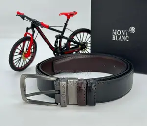 Quality Mont Blanc Men’S Leather Belt