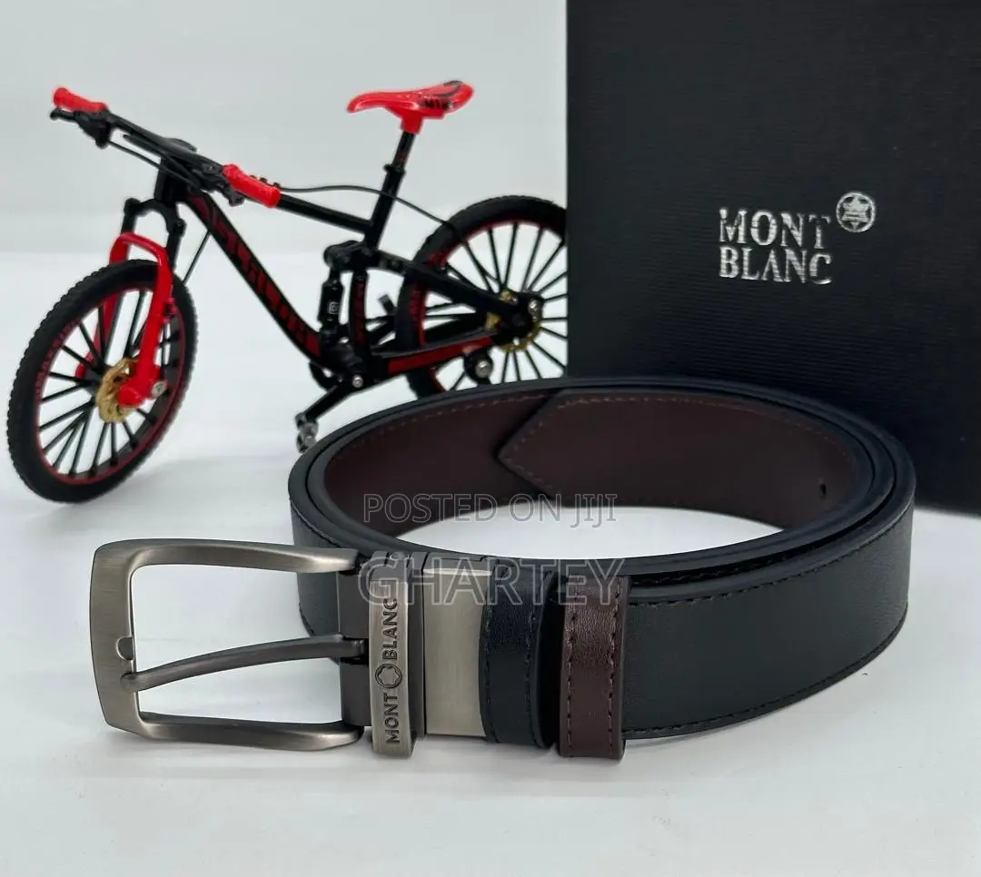 Quality Mont Blanc Men’S Leather Belt