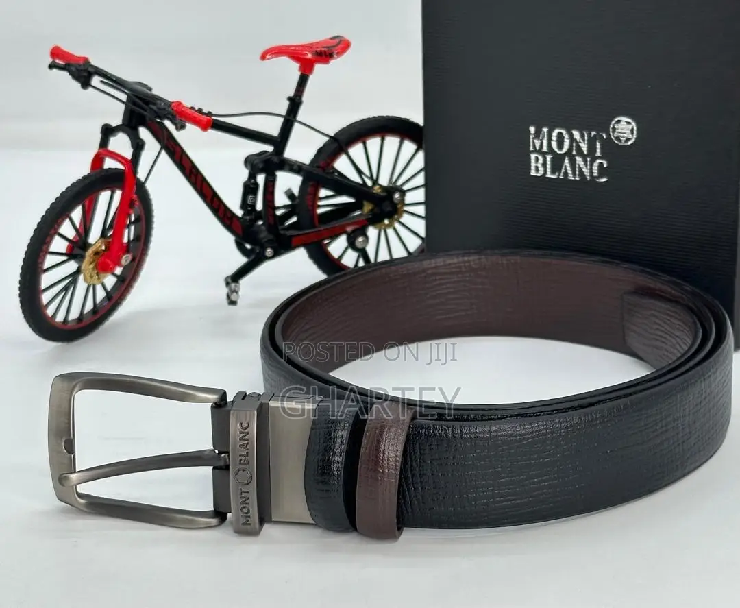 Quality Mont Blanc Men’S Leather Belt