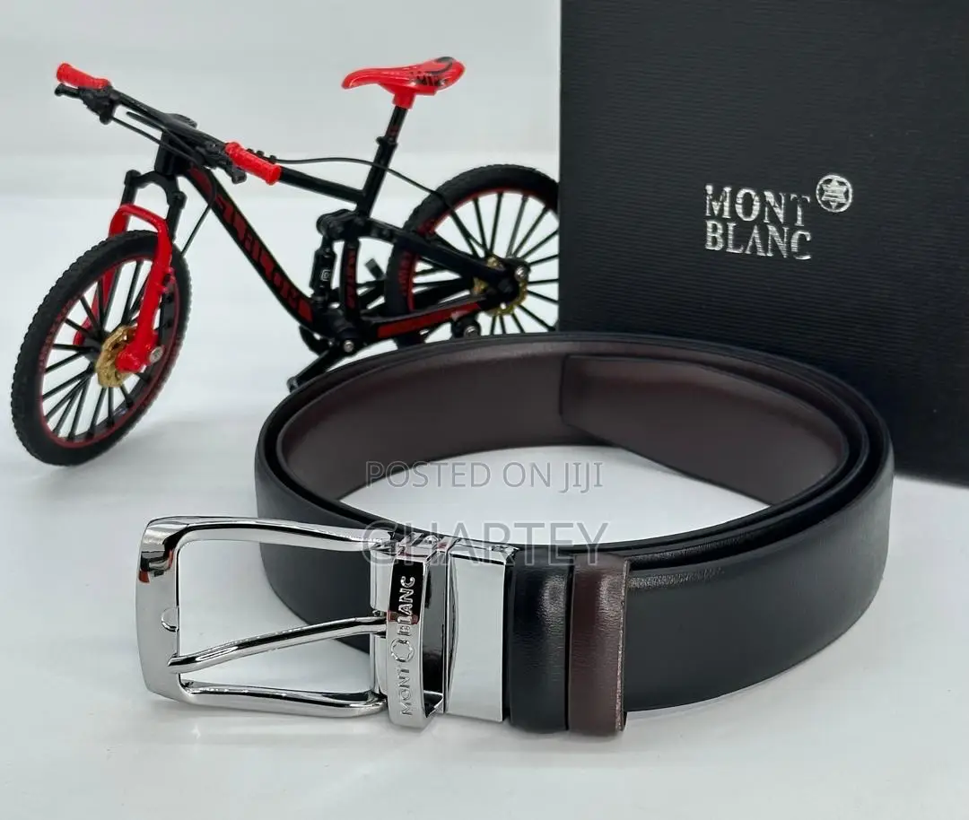 Quality Mont Blanc Men’S Leather Belt