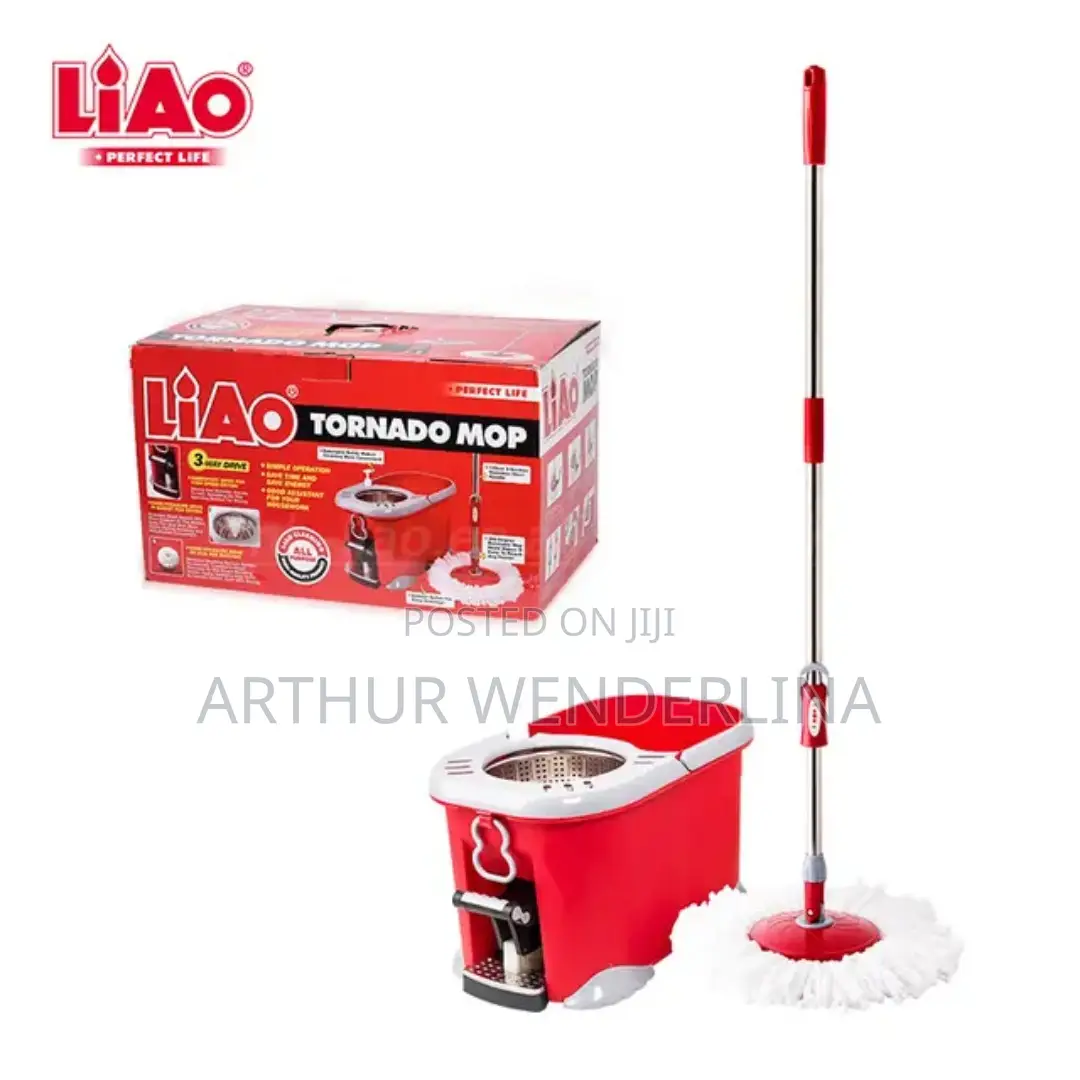 LIAO - Deluxe Tornado Mop With Wheels