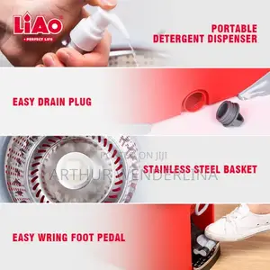 LIAO - Deluxe Tornado Mop With Wheels