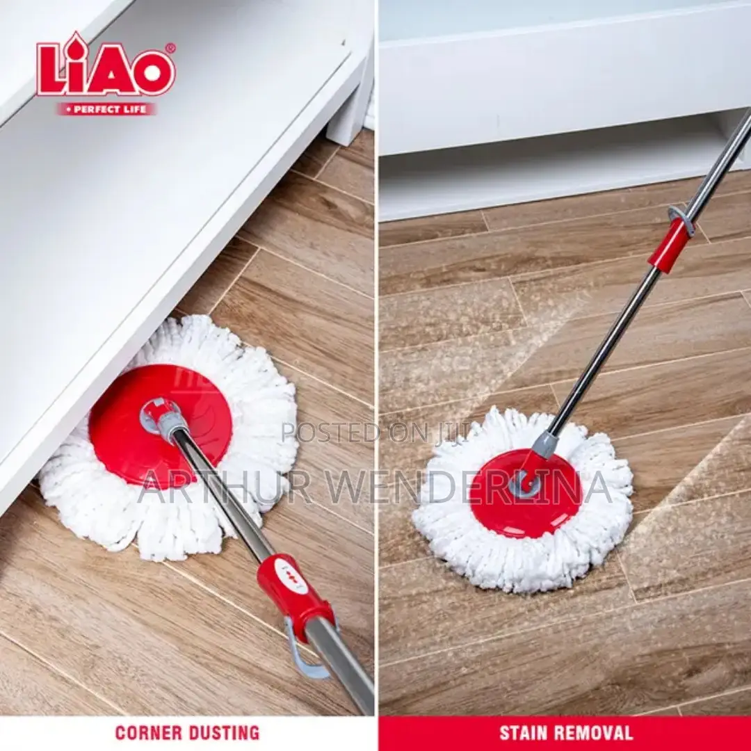LIAO - Deluxe Tornado Mop With Wheels