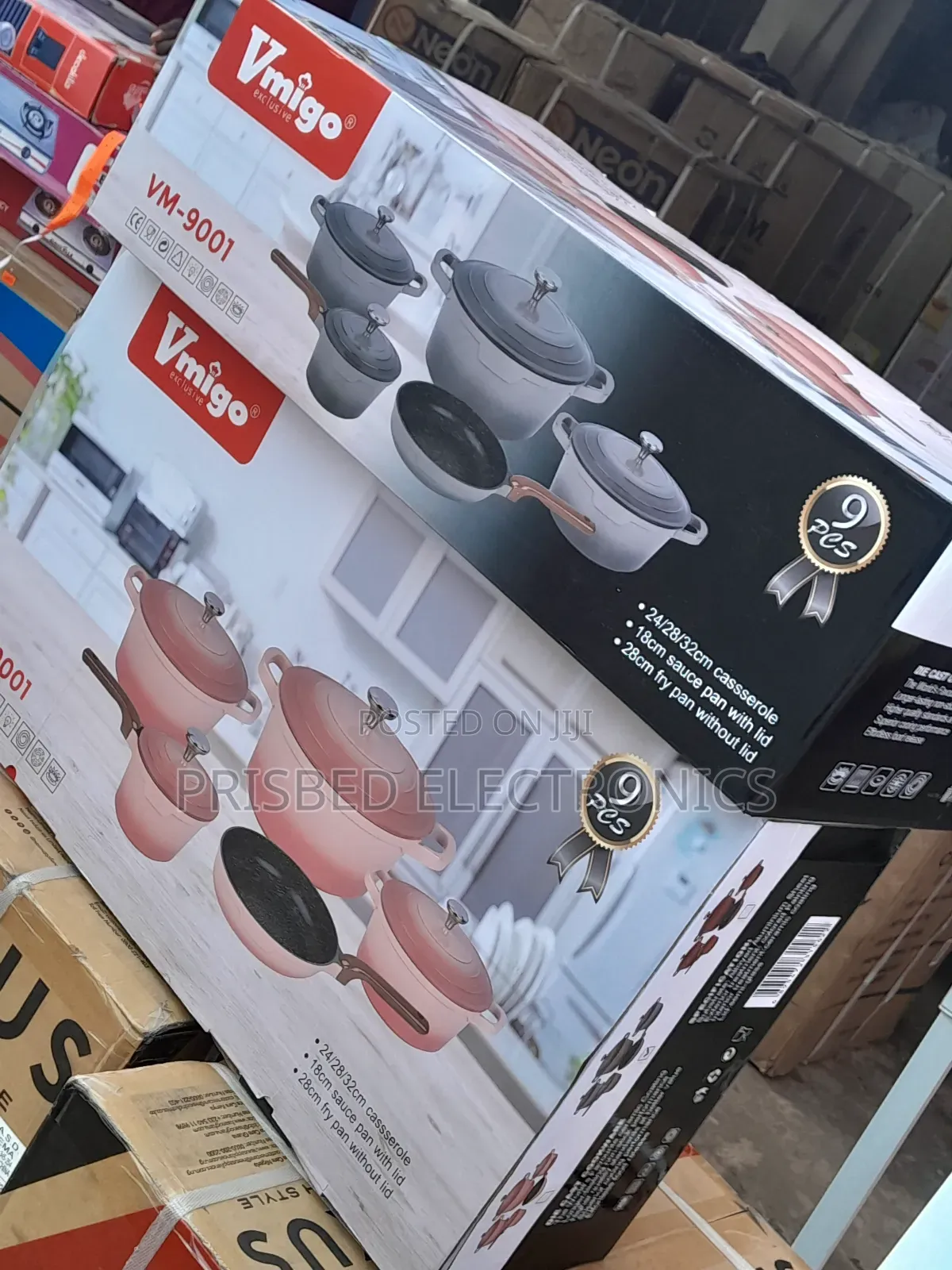 Vmigo 9pcs Durable Cookware