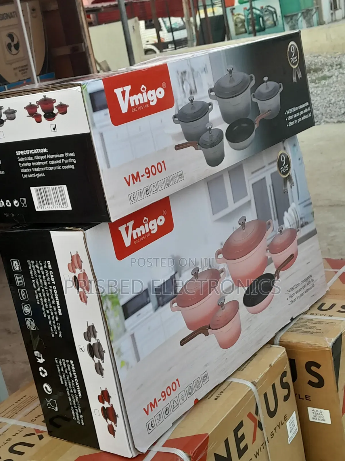 Vmigo 9pcs Durable Cookware