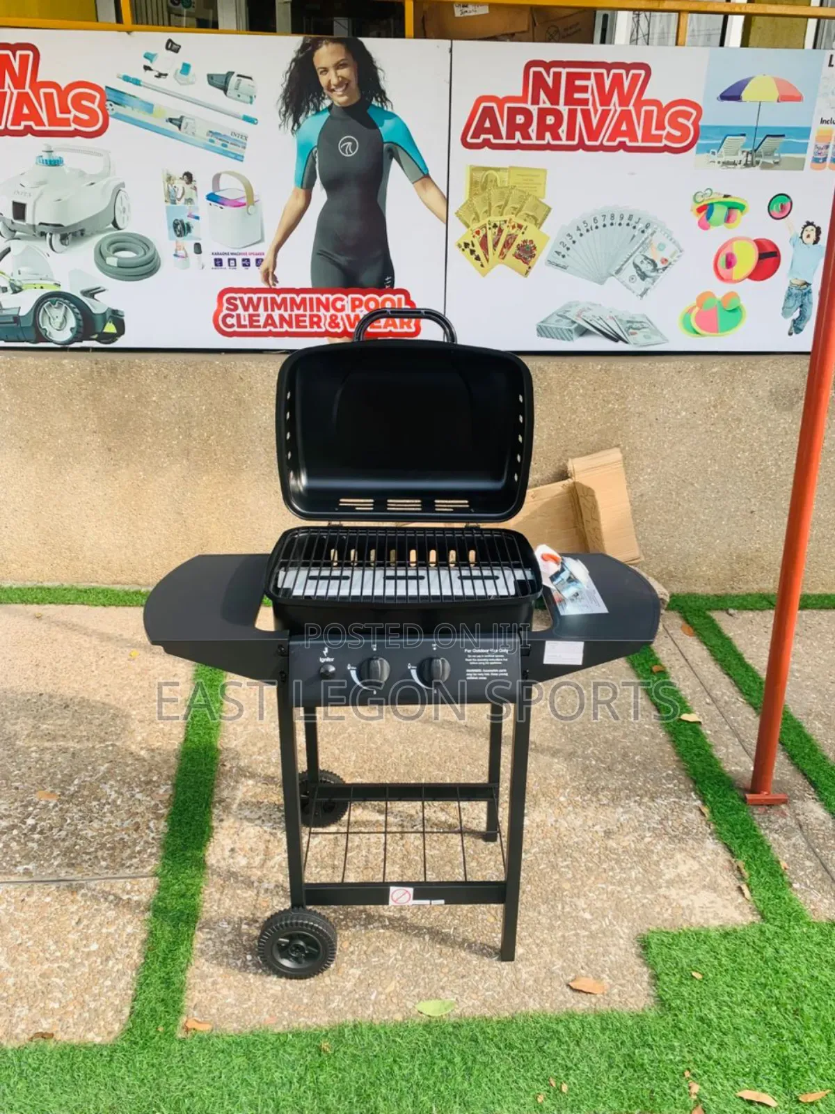 Gas BBQ Cooker Grill Oven Kitchen Barbecue Roast BBQ