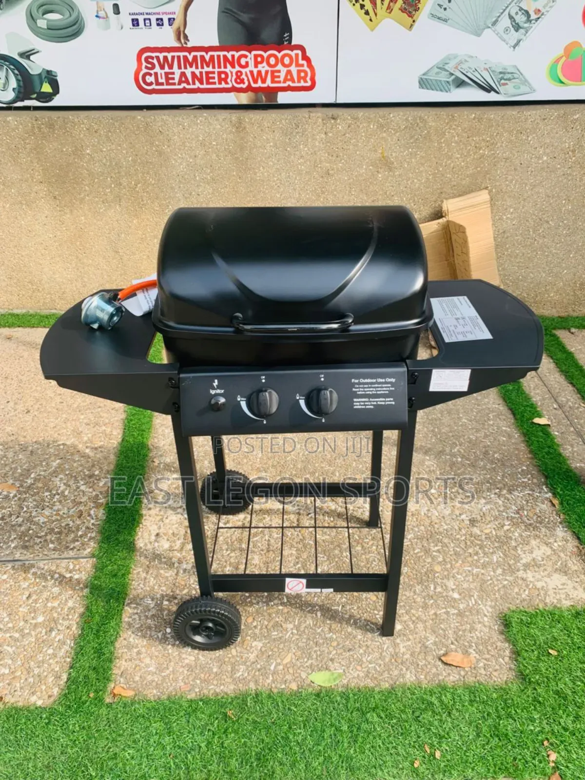 Gas BBQ Cooker Grill Oven Kitchen Barbecue Roast BBQ