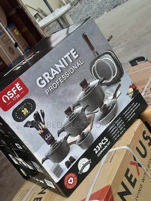 Nsef Super Durable Granite Profesional 23pcs Cookware Set