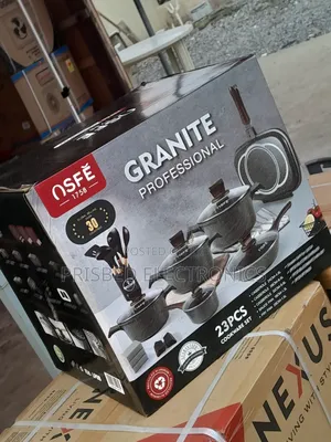 Nsef Super Durable Granite Profesional 23pcs Cookware Set