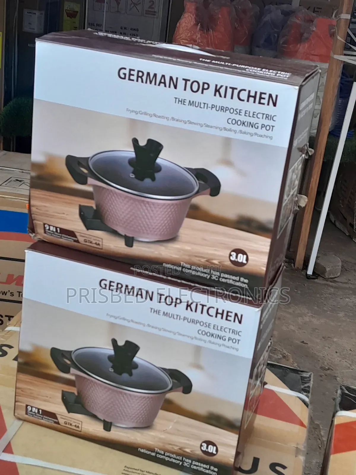 German Top Multipurpose Electric Cooking Pot